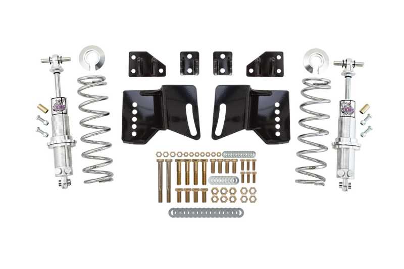 UMI Coilover Kits - UMI 64-72 GM A-Body Coil Over Conversion Brackets Kit -2in to -3in Ride Height - 225lb Spring Rate