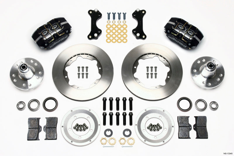 WIL Dynapro Brake Kit - Wilwood Dynapro Dust-Boot Front Kit 11.00in WWE ProSpindle
