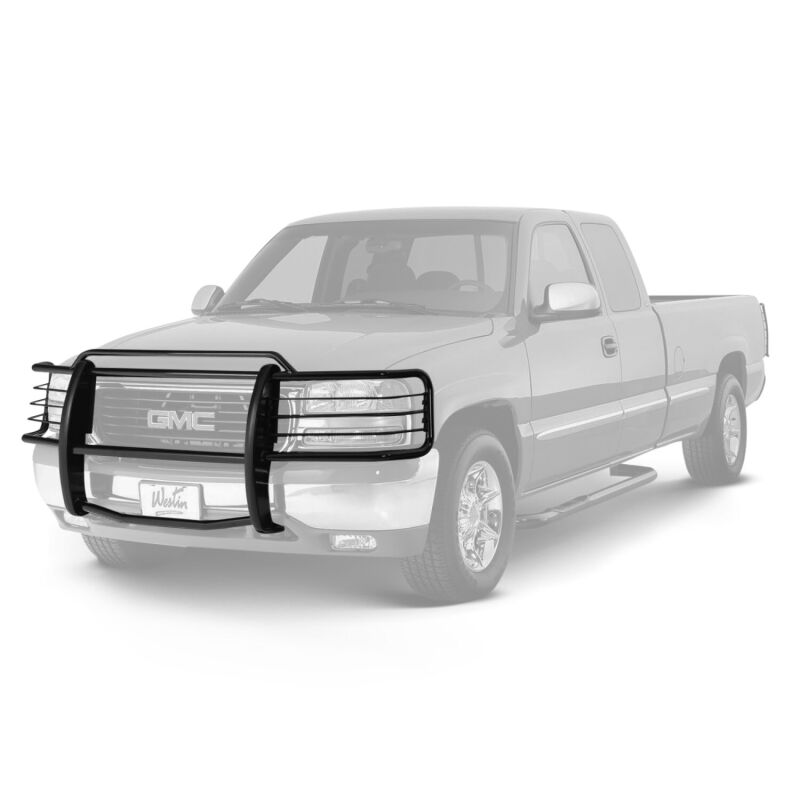 WES Sportsman Grille Guards - Westin 1999-2002 GMC Sierra 1500LD Sportsman Grille Guard - Black