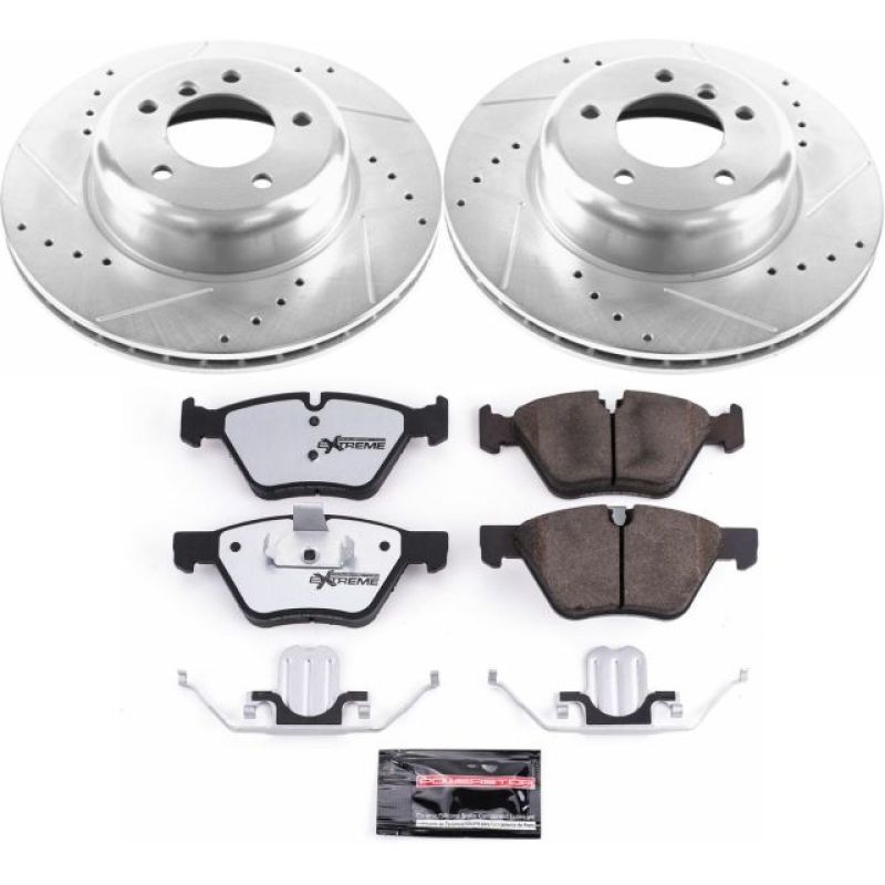 PSB Z26 Street Warrior Kit - Power Stop 09-10 BMW Z4 Front Z26 Street Warrior Brake Kit