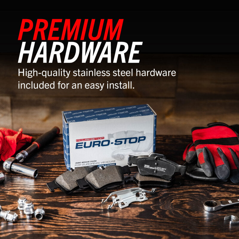 PSB Euro-Stop Kit - Power Stop 07-09 Dodge Sprinter 3500 Front Euro-Stop Brake Kit
