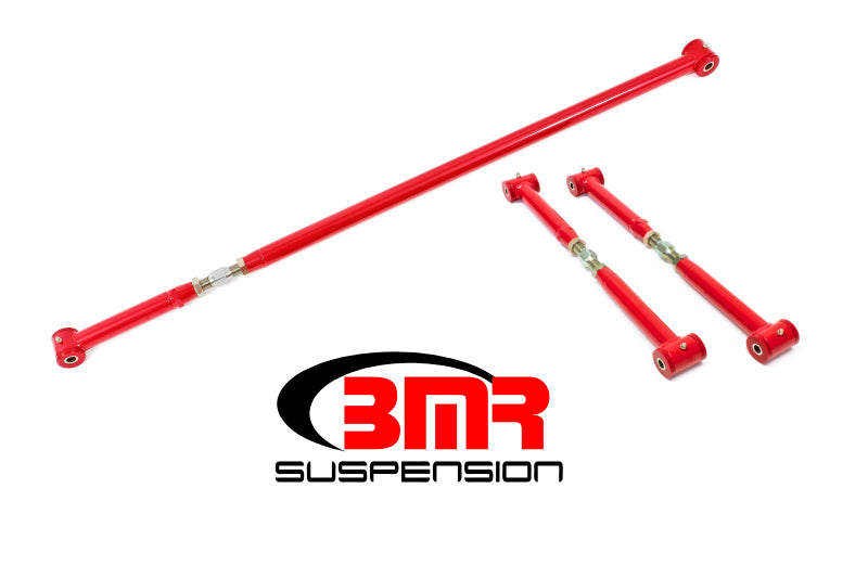 BMR Suspension Arm Kits - BMR 82-02 3rd Gen F-Body On-Car Adj. Rear Suspension Kit (Polyurethane) - Red