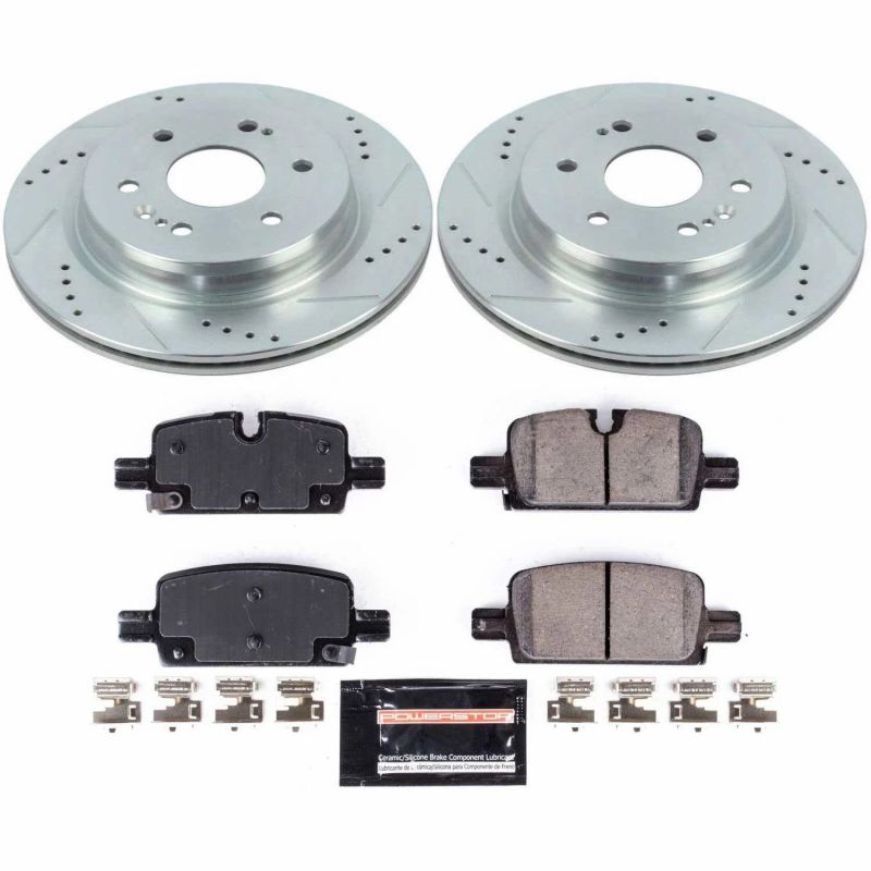 PSB Z23 Evolution Kit - Power Stop 2019 GM 1500 Rear Z23 Evolution Sport Brake Kit