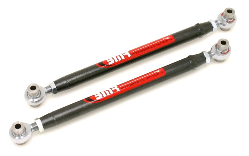 BMR Control Arms - BMR 05-14 S197 Mustang Double Adj. Lower Control Arms w/ Heavy Duty Rod Ends - Black Hammertone