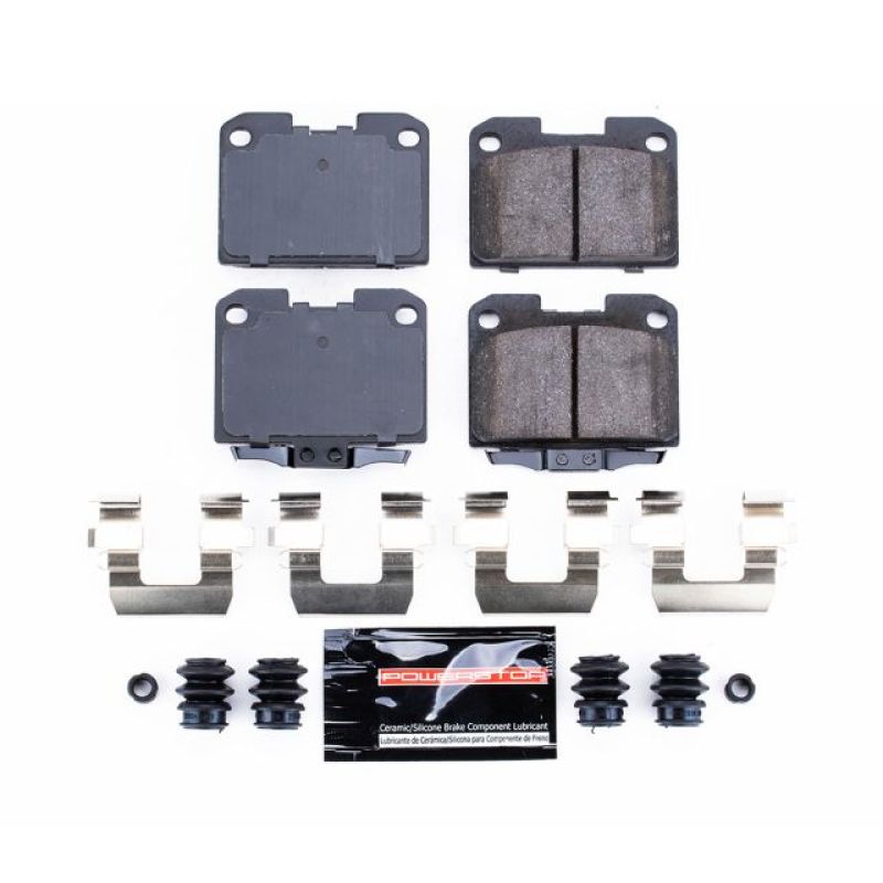 PSB Z23 Evolution Brake Pads - Power Stop 95-96 Dodge Stealth Rear Z23 Evolution Sport Brake Pads w/Hardware