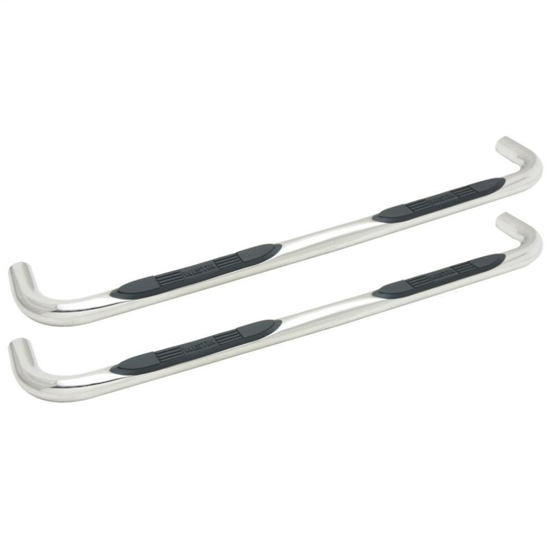 WES Nerf Bars - E-Series 3 - Westin 2005-2018 Toyota Tacoma Double Cab E-Series 3 Nerf Step Bars - SS