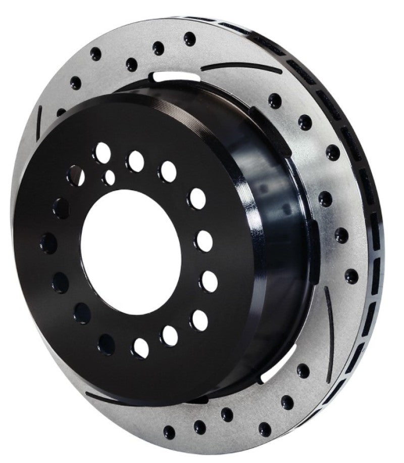 WIL Rotors - Wilwood Rotor-1.91in Offset-SRP-BLK-Drill-LH 11.00 x .810 - 5 Lug