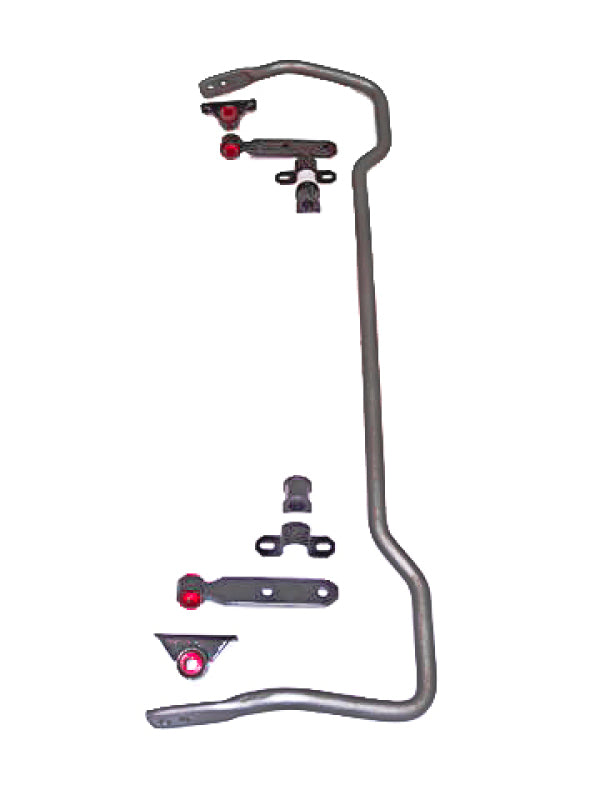 HWG Rear Sway Bars - Hellwig 05-14 Ford Mustang Solid Chromoly 1in Rear Sway Bar