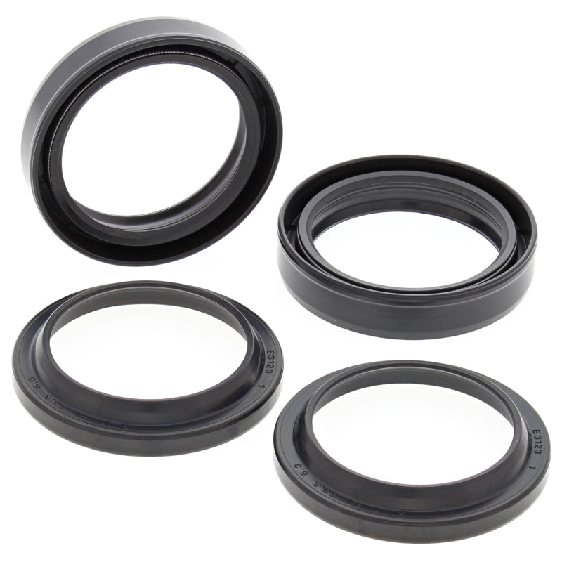 ABR Fork & Dust Seal Kits - All Balls Racing 86-87 Kawasaki KXT250 Tecate Fork Oil Seal & Dust Seal Kit
