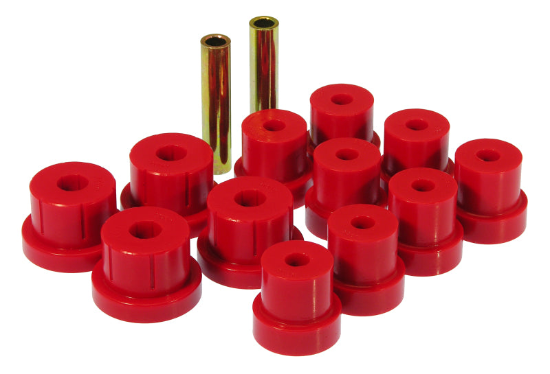 PRO Spring/Shackle Bush- Red - Prothane 70-81 Chevy Camaro Rear Spring Bushings - Red