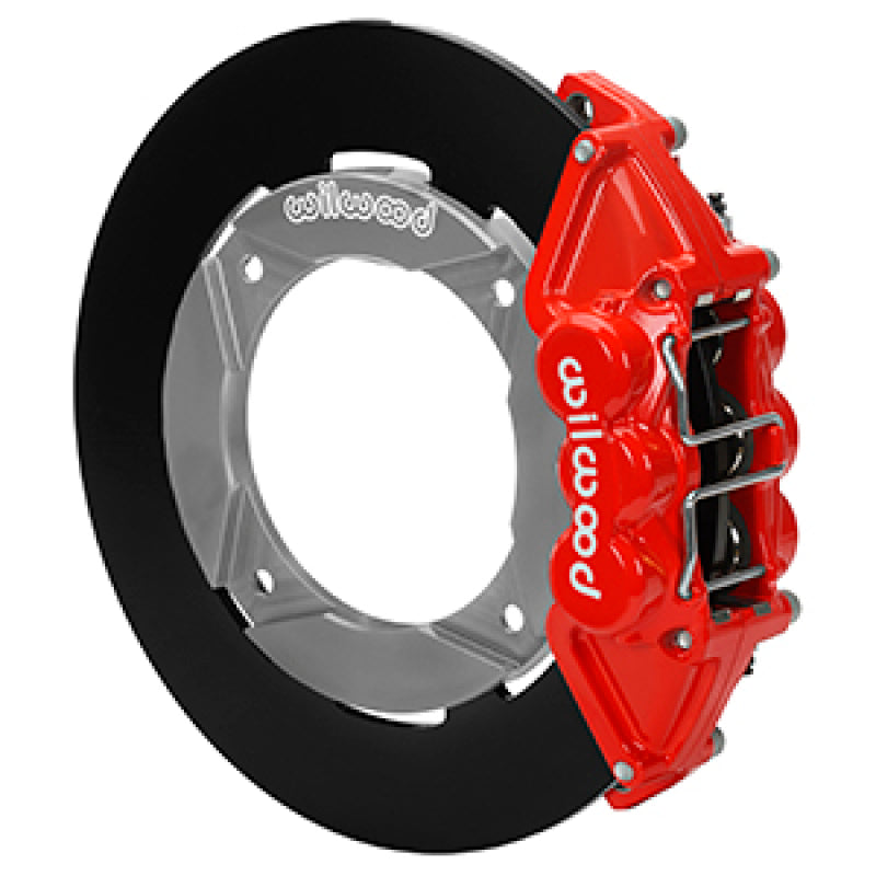 WIL UTV Big Brake Kits - Wilwood 2019 Polaris Turbo UTV6 Rear Kit 11.25in - Red