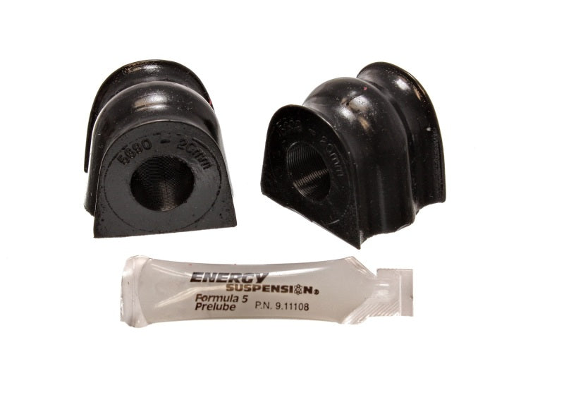 ES Sway Bar Bushings - Black - Energy Suspension 02-06 Subaru Impreza/WRX Black 20mm Front Sway Bar Bushing Set