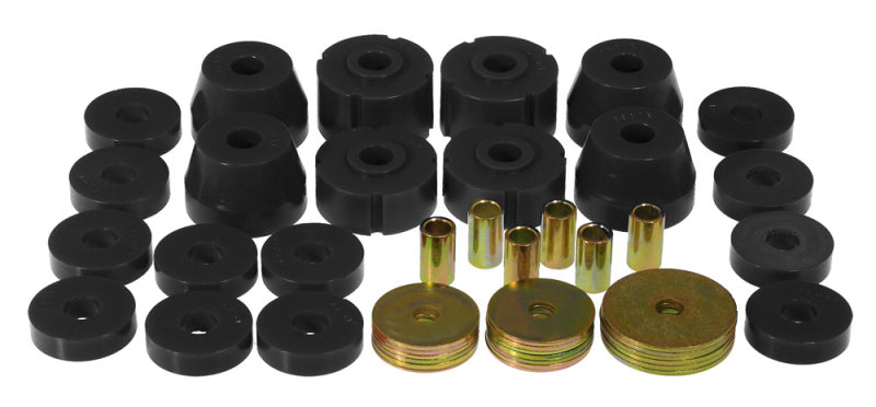 PRO Body/Subframe Bush - Blk - Prothane 72-92 Dodge Ramcharger Body Mount - Black