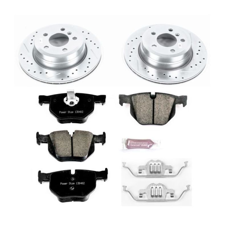 PSB Z23 Evolution Kit - Power Stop 07-15 BMW X5 Rear Z23 Evolution Sport Brake Kit