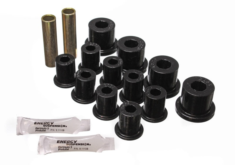 ES Spring/Shackle Bush - Black - Energy Suspension CJ Rear Spring Bushing - Black