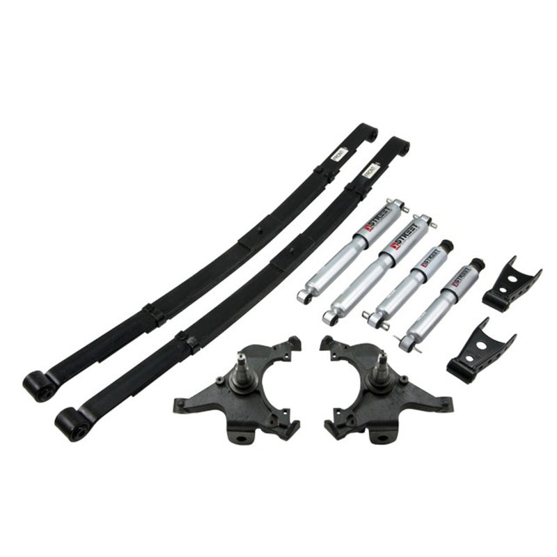 BT Lower Kit w SP Shocks - Belltech LOWERING KIT WITH SP SHOCKS