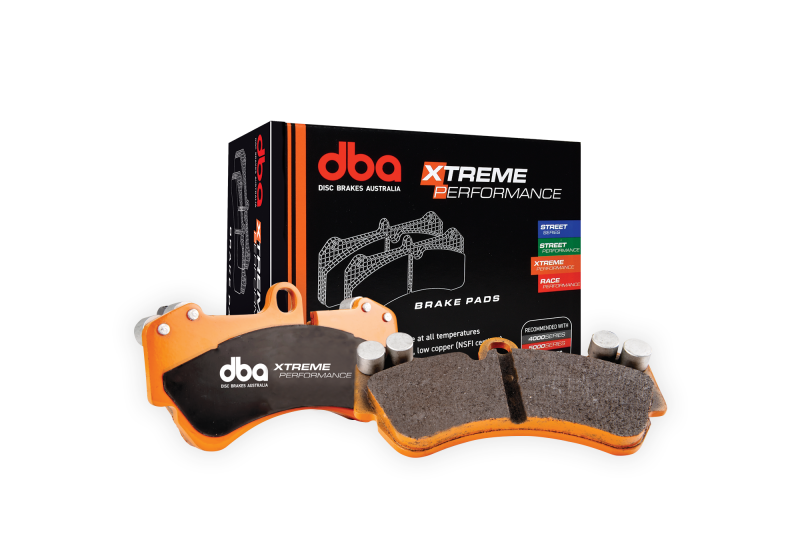 DBA XP Performance Brake Pads - DBA 02-10 Porsche Cayenne XP Performance Front Brake Pads - Front