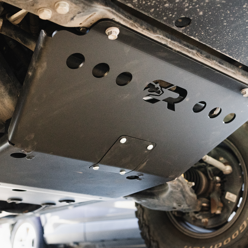 CAL Skid Plate - Cali Raised 05-23 Toyota Tacoma Front Skid Plate - Steel / Powder Coat