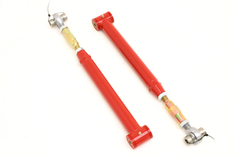 BMR Control Arms - BMR 82-02 3rd Gen F-Body On-Car Adj. Lower Control Arms / Rod End Combo (Polyurethane) - Red