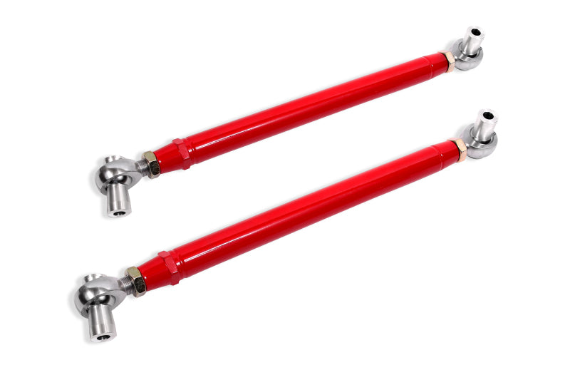 BMR Control Arms - BMR 82-02 3rd/4th Gen F-Body Camaro Double Adj. DOM Lower Control Arms Rod Ends - Red