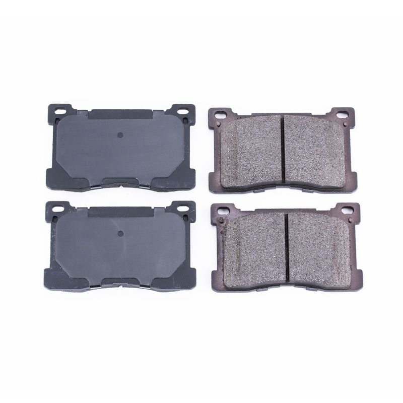 PSB Z16 Evolution Brake Pads - Power Stop 12-16 Hyundai Equus Front Z16 Evolution Ceramic Brake Pads