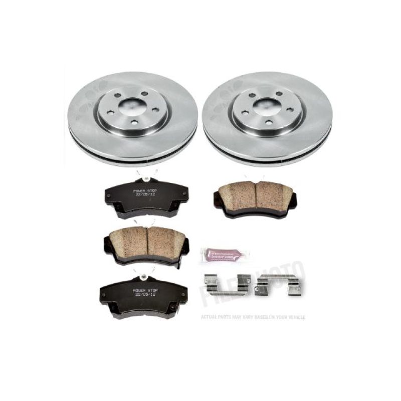 PSB Autospecialty Kit - Power Stop 03-09 Chrysler PT Cruiser Front Autospecialty Brake Kit