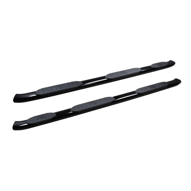 WES Nerf Bars - PRO TRAXX 5 - Westin 2019 Chevrolet Silverado Double Cab w/ 6.5in Bed PRO TRAXX 5 W2W Oval Nerf Step Bars - Black