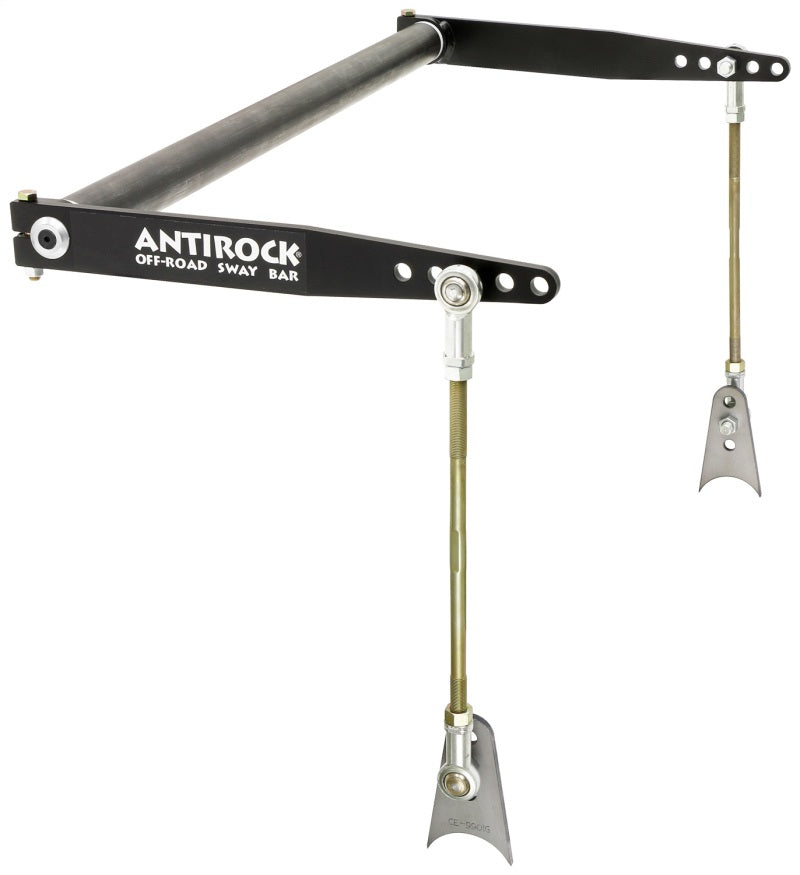 ROK Antirock Sway Bars - RockJock Antirock Sway Bar Kit Universal 32in Bar 17in Steel Arms