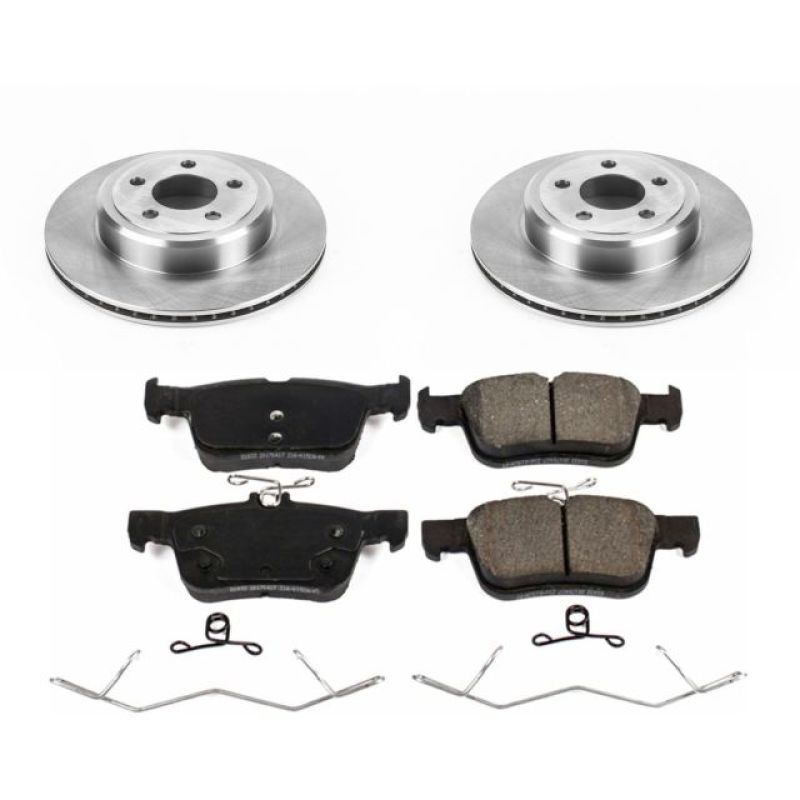 PSB Autospecialty Kit - Power Stop 17-19 Ford Escape Rear Autospecialty Brake Kit