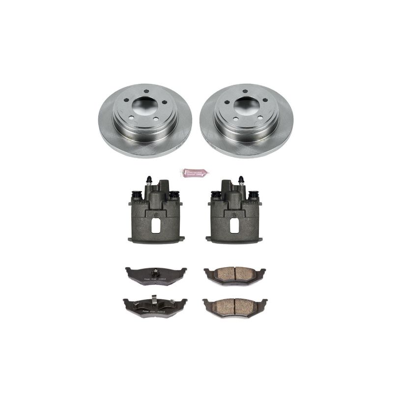 PSB Autospecialty Kit w/Cals - Power Stop 99-04 Chrysler 300M Rear Autospecialty Brake Kit w/Calipers