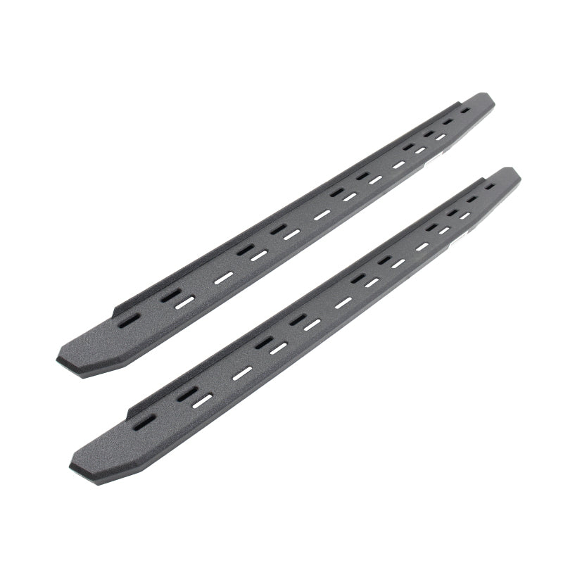 GOR RB30 Slim Running Boards - Go Rhino RB30 Slim Line Running Boards 68in. - Bedliner Coating (Boards ONLY/Req. Mounting Brackets)