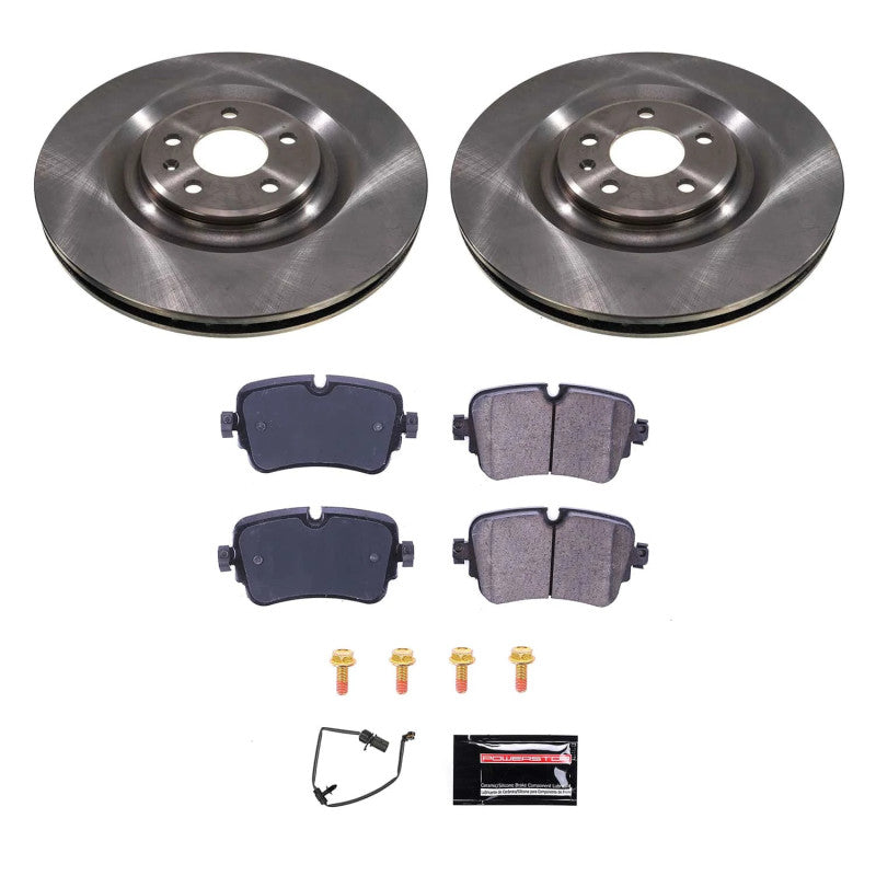 PSB Autospecialty Kit - Power Stop 19-20 Audi A8 Quattro Rear Autospecialty Brake Kit