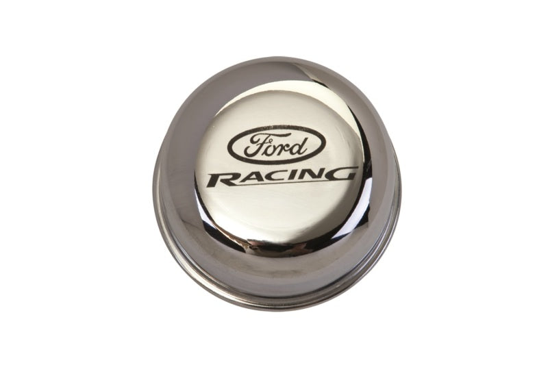 FR Breather Caps - Ford Racing Chrome Breather Cap W/ Ford Racing Logo