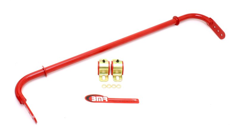BMR Sway Bar Kits - BMR 10-11 5th Gen Camaro Rear Hollow 25mm Adj. Sway Bar Kit w/ Bushings - Red