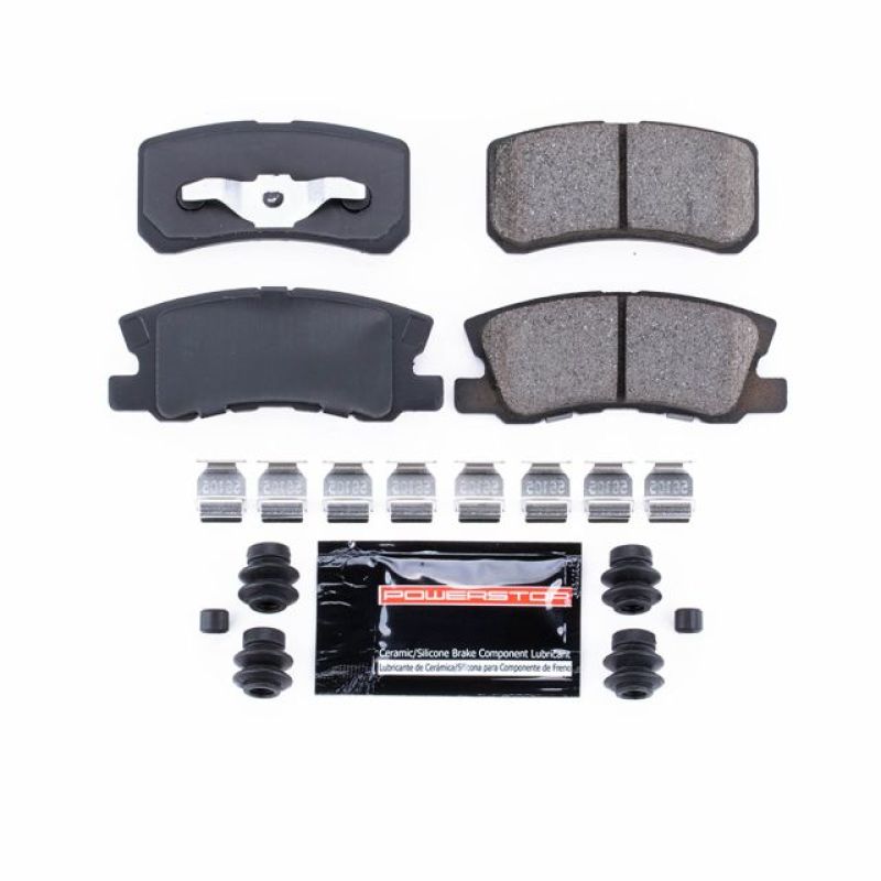 PSB Z23 Evolution Brake Pads - Power Stop 11-14 Chrysler 200 Rear Z23 Evolution Sport Brake Pads w/Hardware