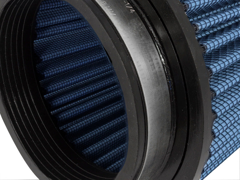 AFE Universal Pro-5 R Filter - aFe MagnumFLOW Air Filters UCO P5R A/F P5R 3-1/2F x 5B x 3-1/2T x 8H