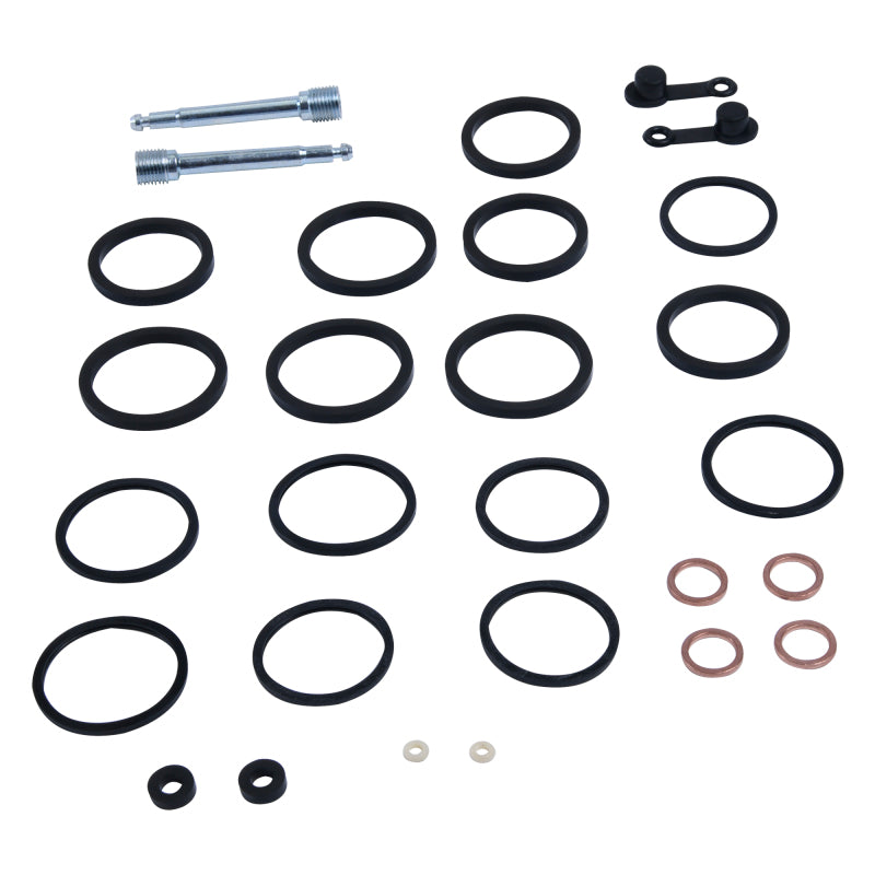 ABR Caliper Rebuild Kits - All Balls Racing 17-19 Kawasaki Z900 Caliper Rebuild Kit Front