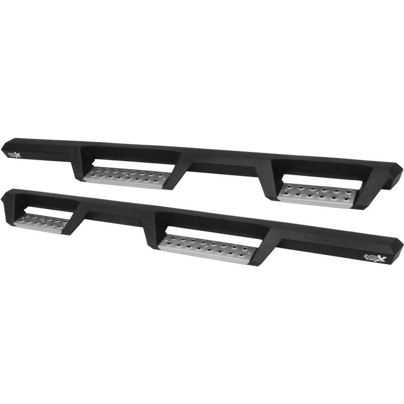 WES Nerf Bars - HDX Drop - Westin/HDX 2018 Jeep Wrangler JL Unlimited Drop Nerf Step Bars - Textured Black
