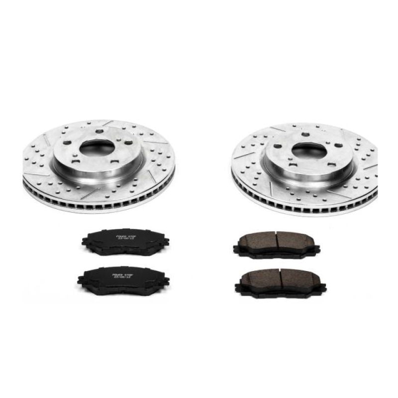 PSB Z23 Evolution Kit - Power Stop 10-12 Lexus HS250h Front Z23 Evolution Sport Brake Kit