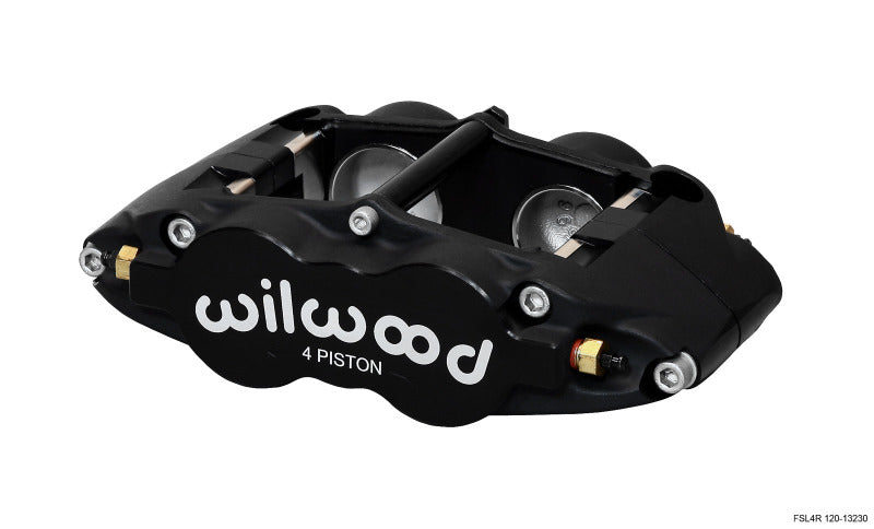 WIL Superlite Caliper - Wilwood Caliper-Forged Superlite 4R-L/H 1.88/1.62in Pistons 1.25in Disc