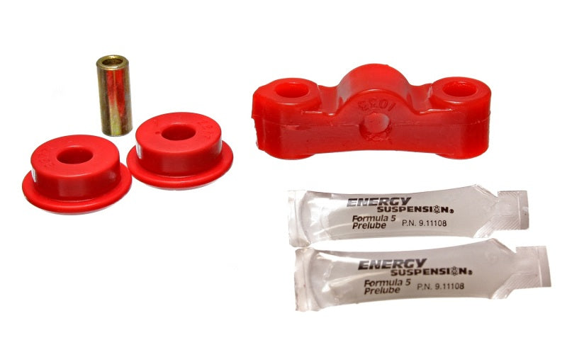 ES Trans Mounts - Red - Energy Suspension 88-00 Honda Civic/CRX / 93-97 Honda Del Sol (iexcept VTEC) Red Manual Transmission