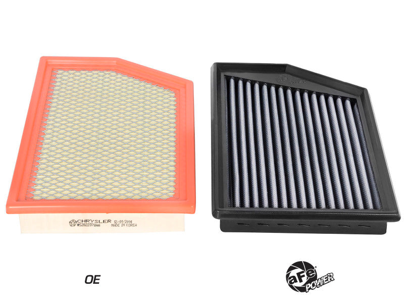 AFE P5R Drop In Air Filter - aFe MagnumFLOW OER Air Filter PRO DRY S 14-16 Jeep Cherokee V6 3.2L
