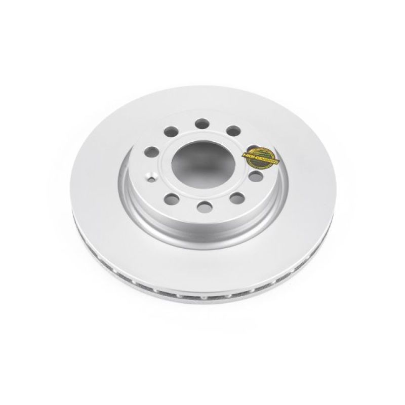 PSB Evolution Coated Rotor - Power Stop 2014 Volkswagen Golf Front Evolution High Carbon Geomet Coated Rotor