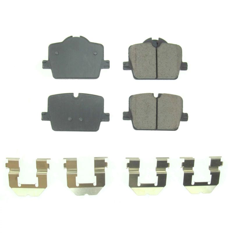 PSB Z17 Evolution Brake Pads - Power Stop 2019 BMW 330i Rear Z17 Evolution Ceramic Brake Pads w/Hardware