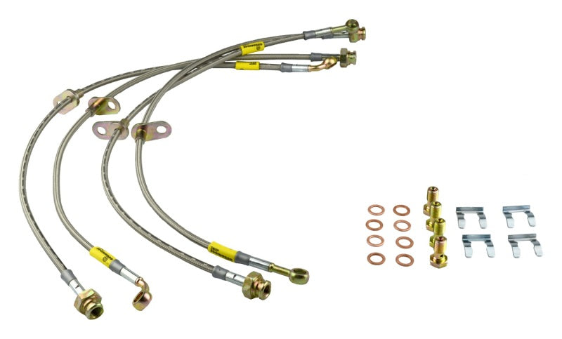 GR G-Stop Brake Line Kits - Goodridge 12-15 Chevrolet Camaro (ZL1 Only) Stainless Steel Brake Line Kit