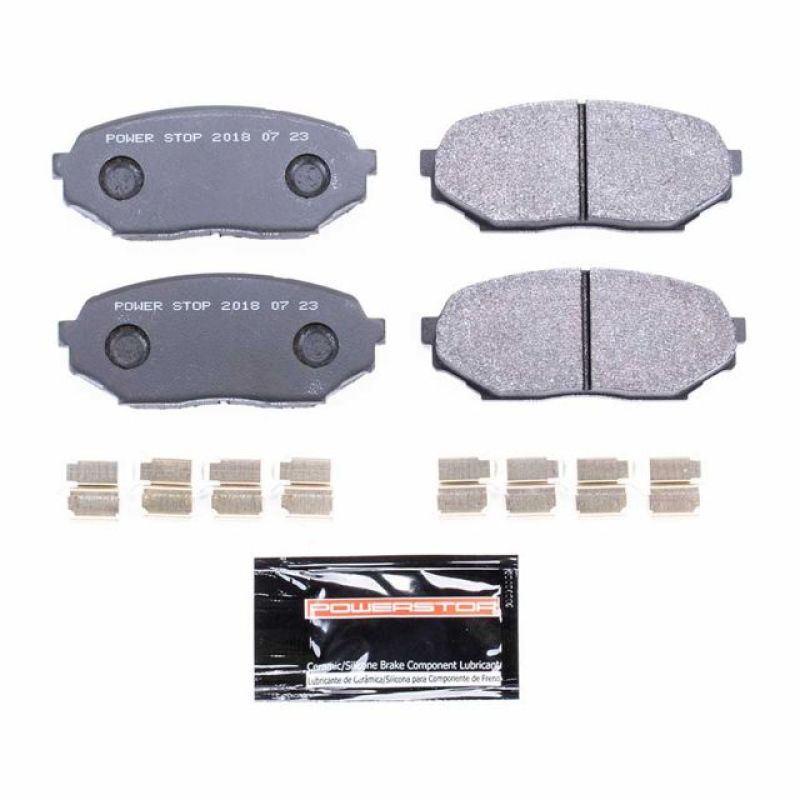PSB Track Day SPEC Brake Pads - Power Stop 90-93 Geo Storm Front Track Day SPEC Brake Pads