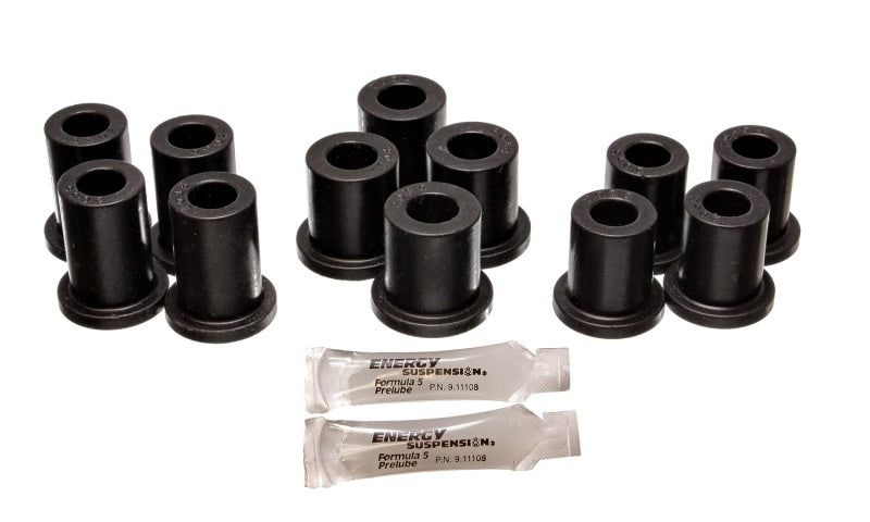 ES Spring/Shackle Bush - Black - Energy Suspension Mit Trk Rear Spring Bushing O.E.M. - Black
