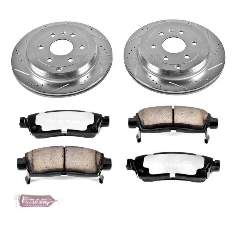 PSB Z36 Truck & Tow Kit - Power Stop 08-17 Buick Enclave Rear Z36 Truck & Tow Brake Kit