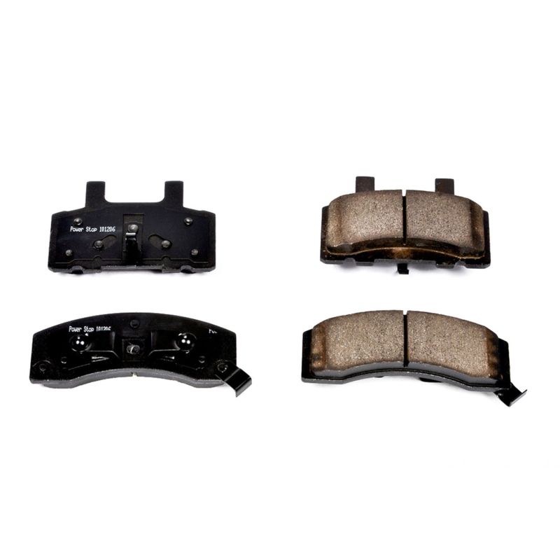PSB Z16 Evolution Brake Pads - Power Stop 94-99 Chevrolet C1500 Suburban Front Z16 Evolution Ceramic Brake Pads