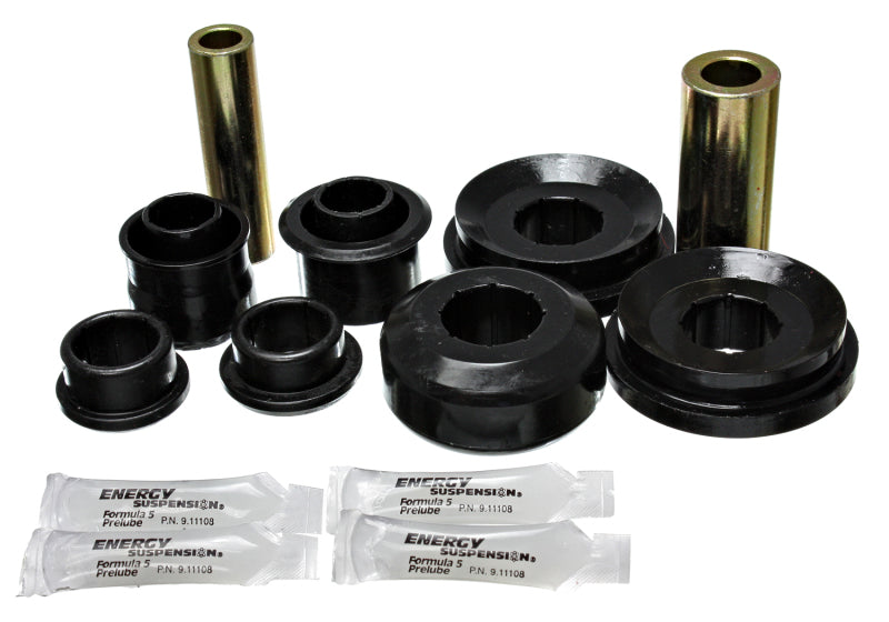 ES Cntrl Arm Bushings - Black - Energy Suspension 11-13 Ford Mustang Black Rear Upper Control Arm Bushings